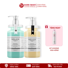 Combo Gội Xả Phục Hồi Nấm Truffle Weilaiya - Tặng Xịt Khoáng