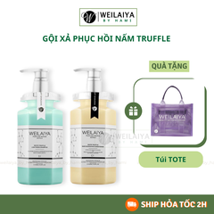 Gội Xả Phục Hồi Nấm Truffle Weilaiya + Tặng Túi TOTE