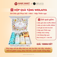 [Hộp Thiên nga] Sét Gội Xả Phục hồi Nấm Truffle Weilaiya + Mini GX