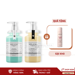 Gội Xả Phục Hồi Nấm Truffle Weilaiya + Tặng Gội Khô Xịt Phồng Tóc