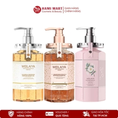 Combo 3 Chai Sữa Tắm Weilaiya [Hồng + Trà + Cúc]