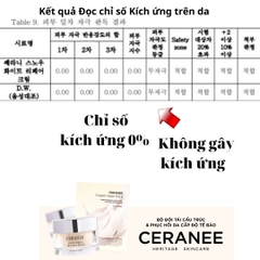 Mặt Nạ Ceranee Cream Mask Pack Dưỡng Trắng và Phục Hồi Da - Hộp 4 Miếng