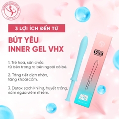 [Hộp 2 bút] Bút Yêu Inner Gel VHX Vĩnh Hồng Xuân Slimming Care Se Khít Giảm Nấm Ngứa