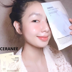 Mặt Nạ Ceranee Cream Mask Pack Dưỡng Trắng và Phục Hồi Da - Hộp 4 Miếng