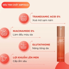 Serum Trắng Da Ampoule LANCI Công Nghệ 3DBRIGHTY - 50ml (Mẫu mới)