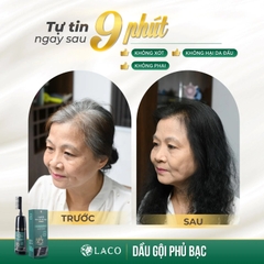 Dầu Gội Phủ Bạc LACO Black Hair 200ml