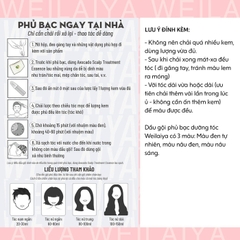 Dầu Gội Phủ Bạc Dưỡng Tóc Weilaiya 100ML 3 Màu