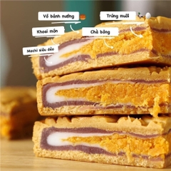 Bánh Trung Thu Mochi Trứng Muối 500g - HSD 45 ngày