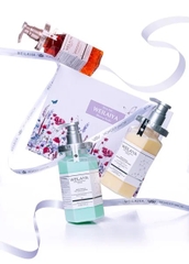 [Hộp Flower] Sét Quà Tặng Gội Xả Phục Hồi Nấm Truffle Weilaiya & Sữa Tắm Hoa Hồng Damask Weilaiya