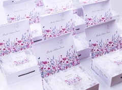 [Hộp Flower] Sét Quà Tặng Sữa Tắm Hoa Hồng Damask Weilaiya & Tẩy Da Chết Body Weilaiya