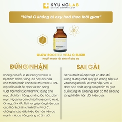 Serum Vitamin C Glow Booster Vital C Elixir Kyunglab 30ML Hỗ Trợ Làm Trắng Da