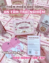 Kẹo Socola Giảm Cân Chokolade Danmark Vaegttab Đan Mạch - Hộp 40 Viên