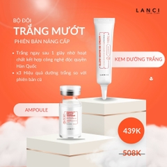 Bộ Dưỡng Trắng Lanci Mini Kit Phiên Bản Nâng Cấp