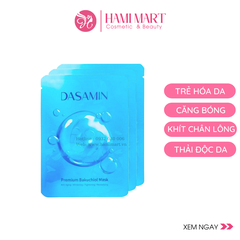 Mặt nạ cấp ẩm, trẻ hóa da DASAMIN (mẫu mới) - Hộp 3 miếng