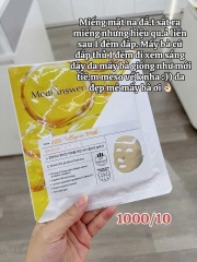 Mặt Nạ Thạch Collagen MediAnswer - Màu Vàng (Chống Lão Hóa)