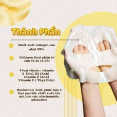 Mặt Nạ Thạch Collagen MediAnswer - Màu Vàng (Chống Lão Hóa)
