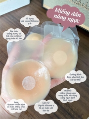 Miếng Dán Ngực Nâng Ngực Silicone Nhiệt Tự Thân Davichi Ôm Khít - Hộp 2 Cặp
