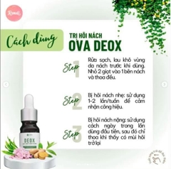 Serum Khử Hôi Nách, Hôi Chân Ova Deox - Hộp 5ml