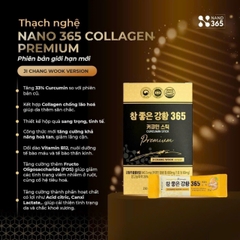 Thạch nghệ 365 Curcumin Collagen Premium - Ji Chang Wook Version