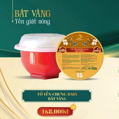 Yến Chưng Thảo Mộc Thượng Hoàng Yến Công Nghệ Tự Sôi Bát Vàng