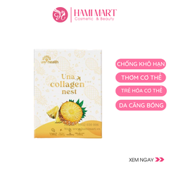 Nước Uống Bổ Sung Collagen Uni Health Una Collagen Nest - Hộp 28 Gói