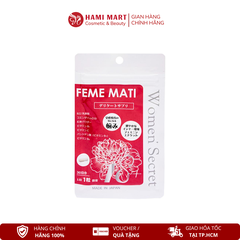 Viên Uống Men Phụ Khoa FEME MATI Nhật Bản - Gói 30 Viên