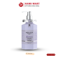 Dầu Hấp Phục Hồi Tóc X2 Keratin 450ml Weilaiya Luxury Line