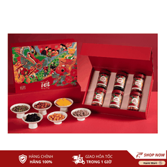 Hộp Qùa Tết Xuân Giáp Thìn 2024 Nhà Mứt - Sét Quà Tết Lộc Phát  1