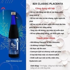 Nước Uống Đẹp Da 82X Placenta Classic Chai 500ml