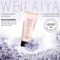 Kem Ủ Trắng Da Body Vỏ Hồ Đào Weilaiya 200ml