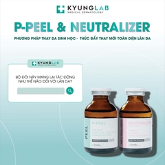 Bộ đôi peel da tại nhà [P-PEEL + NEUTRALIZER] Kyunglab