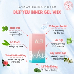 [Hộp 12 bút] Dung Dịch Vệ Sinh Bút Yêu Gel Inner VHX Slimming Care