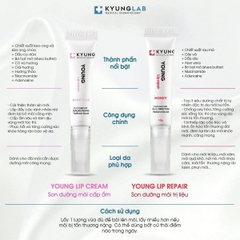 Son Dưỡng Môi Trị Liệu Làm Mềm Môi Young Lip Repair Kyunglab - 10G