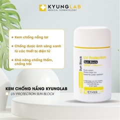 Kem chống nắng 6 màng lọc UV Protection Sun Block Kyunglab SPF50+ PA++++ bảo vệ da tối đa