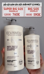 [C3-Trắng] Dầu Xả Trị Gàu Siêu Suôn Mượt Elvawell