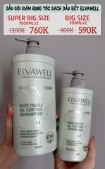 [C2-Xanh] Dầu Xả Giảm Rụng Tóc Sạch Dầu Bết Elvawell