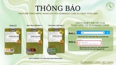 Viên Uống Giảm Cân Thảo Mộc X3 Slimming Số 1+ Tặng Detox Rau Xanh