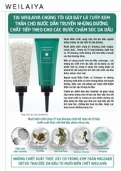 Kem Massage Thải Độc Detox Da Đầu Chiết Xuất Muối Biển Weilaiya 100g
