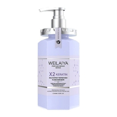 Dầu Hấp Phục Hồi Tóc X2 Keratin 450ml Weilaiya Luxury Line