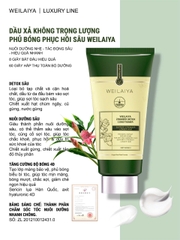 [Hộp Trắng] Sét Quà Gội Xả Gừng Luxury Xanh Detox Da Đầu X2 Mọc Tóc