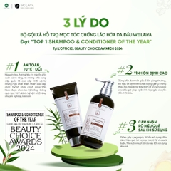 [Hộp Thiên nga] Sét Quà Gội Xả Gừng Luxury Nâu Chống Lão Hóa X2 Mọc Tóc