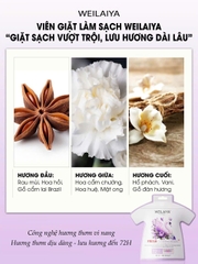 Viên Giặt Weilaiya (Túi 7 viên x 8g)