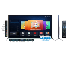 TIVI SMART 4K ASANZO 50AU6000 Voice search 50 Inch