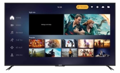 Tivi Smart Asanzo 4k có điều khiển giọng nói model 75UV10