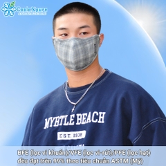 Khẩu trang Nam lọc khí hại PM2.5, Chống UV, Giữ ẩm da CooleXpure CLB24099-02