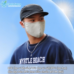 Khẩu trang Nữ lọc khí hại PM2.5, Chống UV, Giữ ẩm da CooleXpure CLB24099-02