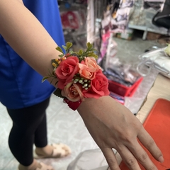Vòng Hoa Đeo Cổ Tay Cô Dâu, Phù Dâu, Trang Trí Đám Cưới, Dự Tiệc Đi Dạ Hội  giangpkc-phu-kien-thoi-trang
