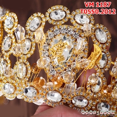Phụ kiện cưới Giang - vương miện cô dâu lớn