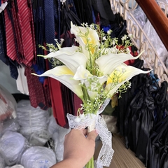 Hoa Cưới Rum Trắng vàng cầm tay  Cô Dâu Sang Trọng  giangpkc-phu-kien-thoi-trang Giangpkc TP HCM 22023