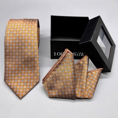 Hộp Cà vạt nam cao cấp 7cm khăn và cà vạt tự thắt tặng kèm kẹp cà vạt 70k  giangpkc-phu-kien-thoi-trang